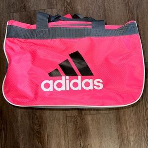 Adidas Neon Pink Sports Bag